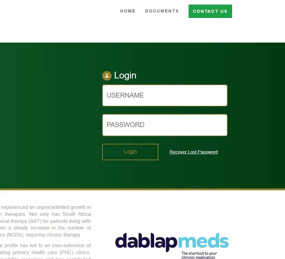 CCMDD Login