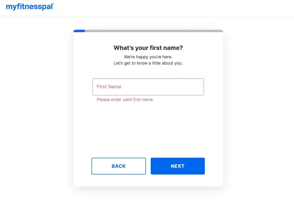 How To MyFitnessPal Sign Up