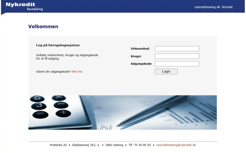 Nykredit Leasing Login