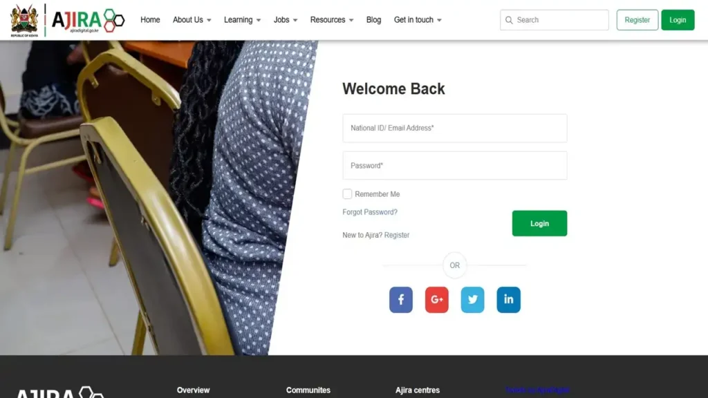 How To Ajiradigital Login