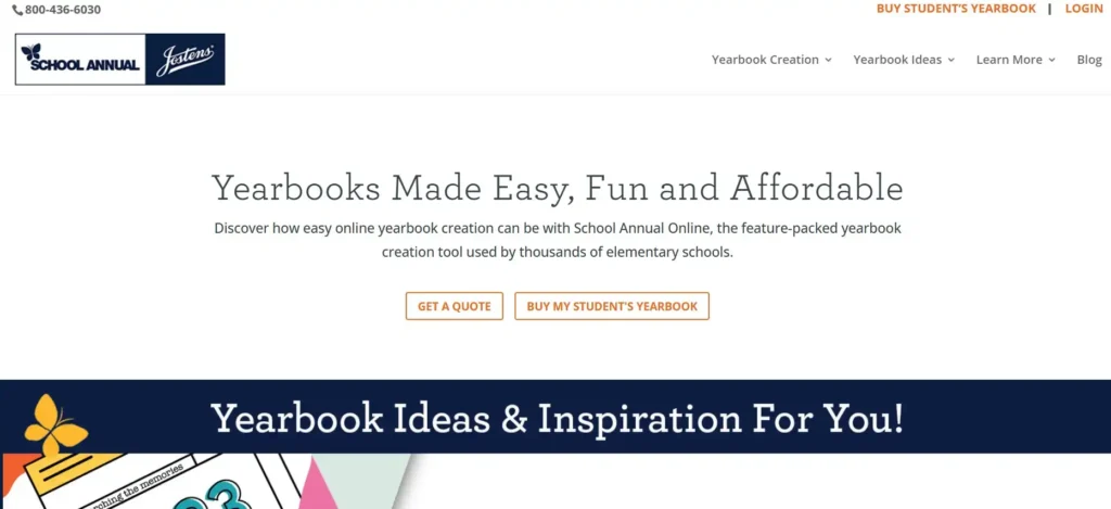 SchoolAnnualOnline Login