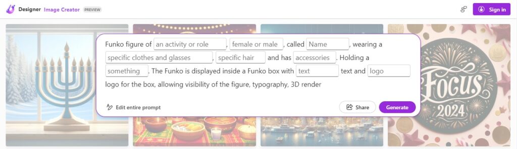 Funko Pop AI Generator
