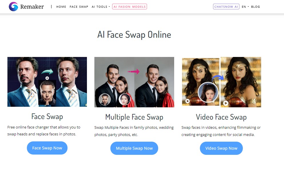 Remaker AI Multiple