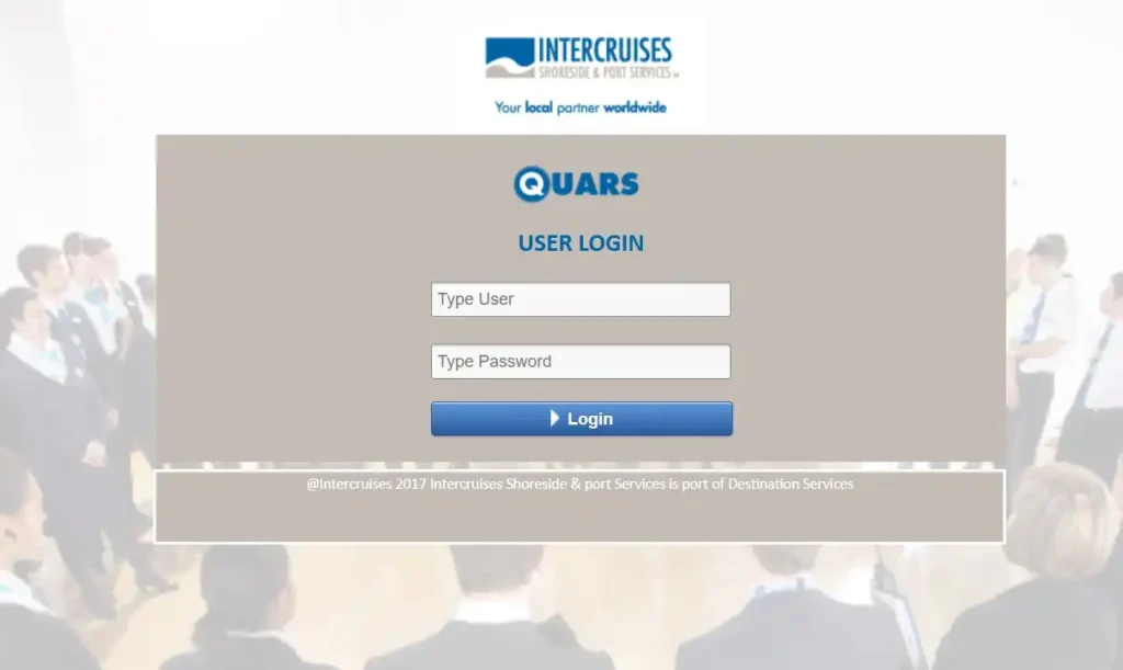 Intercruises Login App