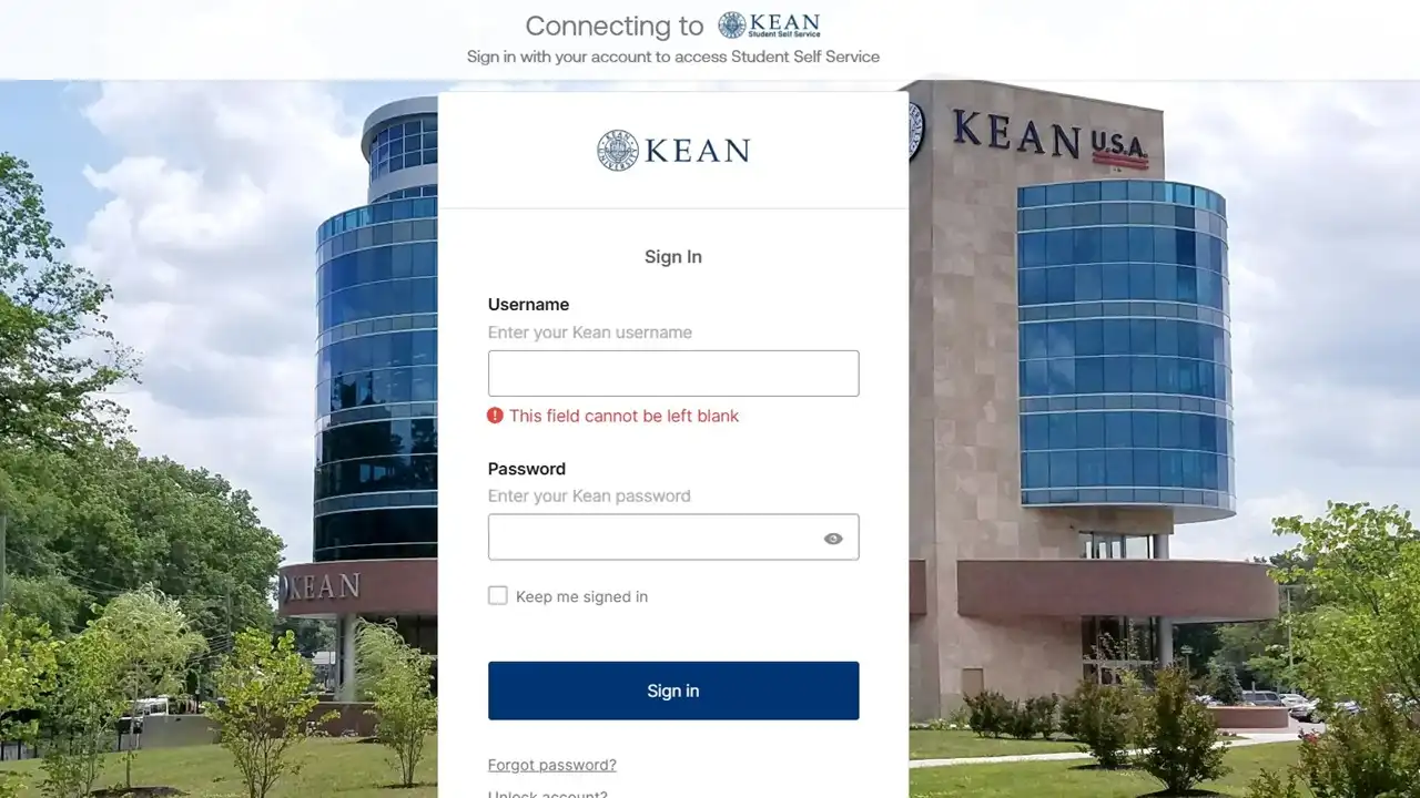 How To Kean University Student Login